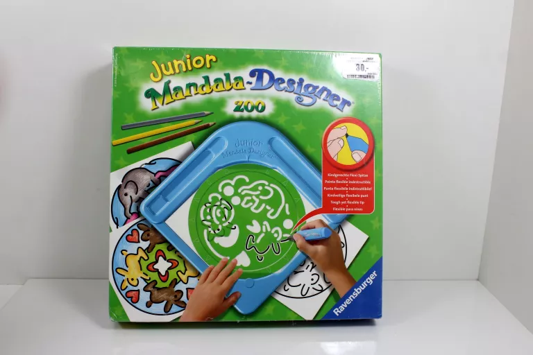 MANDALA JUNIOR ZESTAW DO RYSOWANIA ZWIERZĘTA ZOO