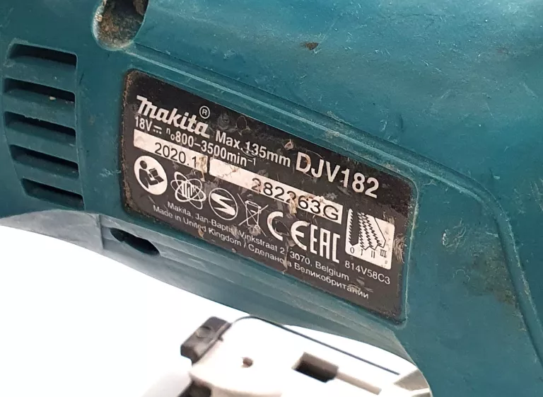 WYRZYNARKA MAKITA DJV182/AKUMULATOR 18V 5.0AH