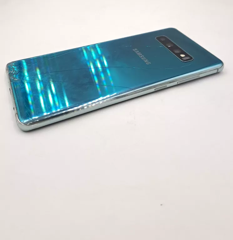 SMARTFON SAMSUNG GALAXY S10+ ZBITY  TYŁ WARTO!