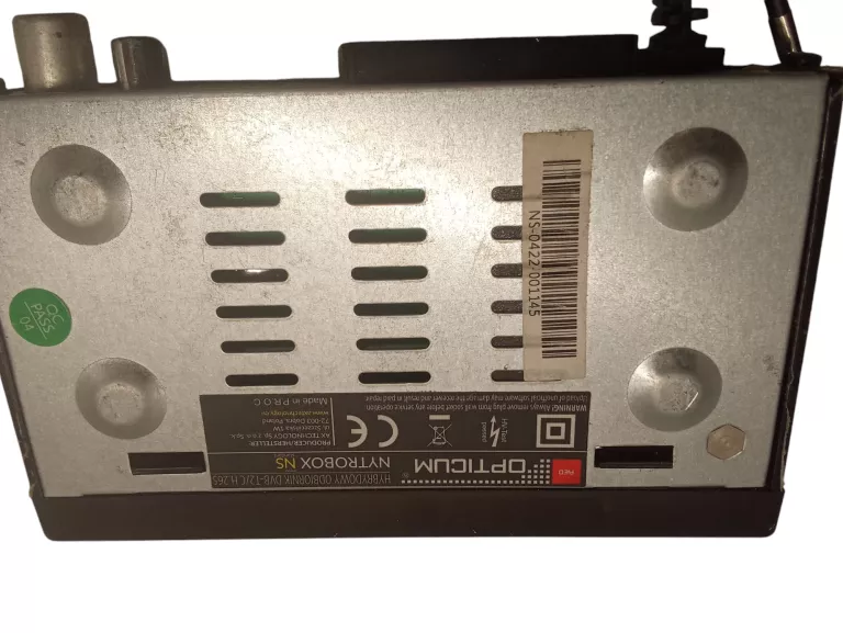 DEKODER DVBT-2 OPTICUM NYTRO BOX NS