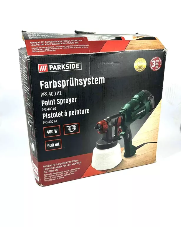 PISTOLET NATRYSKOWY PARKSIDE PFS 400 A1