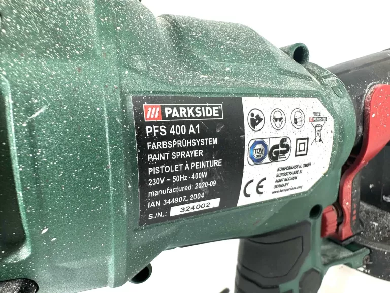 PISTOLET NATRYSKOWY PARKSIDE PFS 400 A1