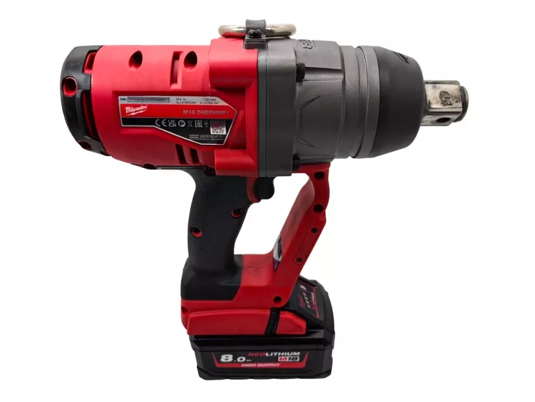 KLUCZ UDAROWY MILWAUKEE M18 ONEFHIWF1 + AKU 8.0AH