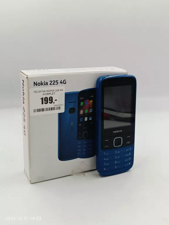 TELEFON NOKIA 225 4G KOMPLET
