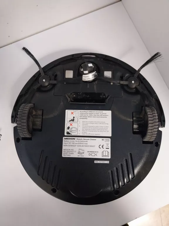 ODKURZACZ AUTOMATYCZNY ROBOT MEDION MD16192