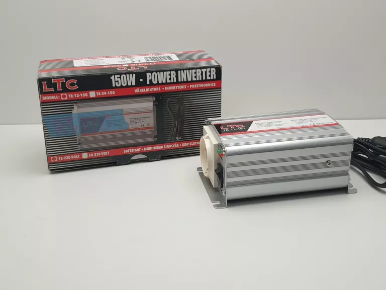 PRZETWORNICA SAMOCHODOWA LTC TE-12-150 150W KOMPLET