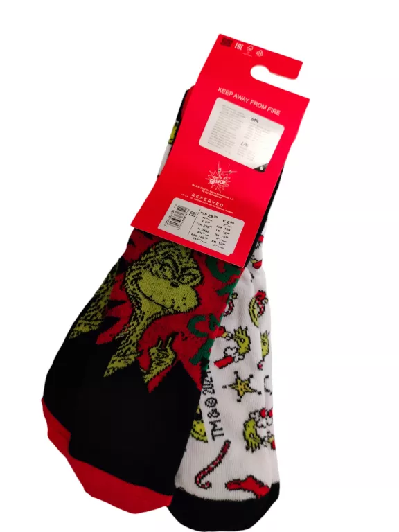 SKARPETKI GRINCH KINDS 25-27