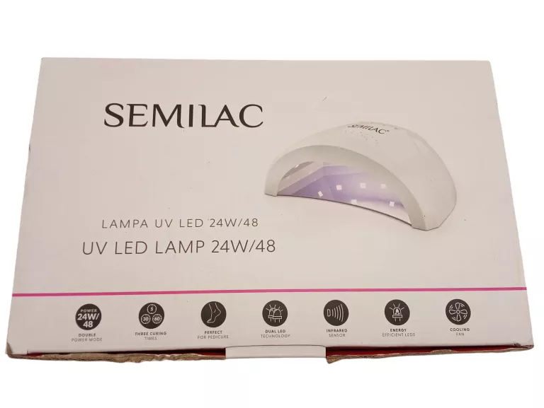 LAMPA SEMILAC UV LED 24W/48