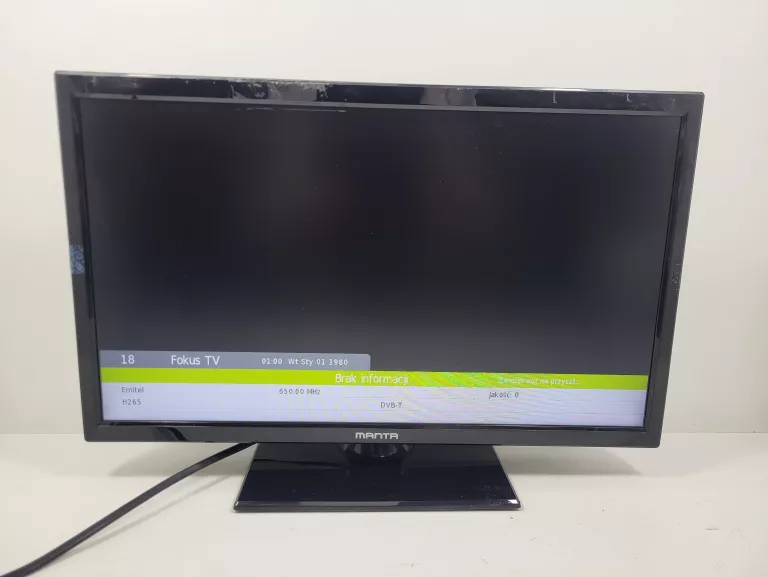 TELEWIZOR MANTA 19LHN123D 19" HDR DVB-T2 LED BEZ PILOT !!!