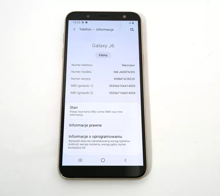 TELEFON SAMSUNG GALAXY J6 (J600FN)