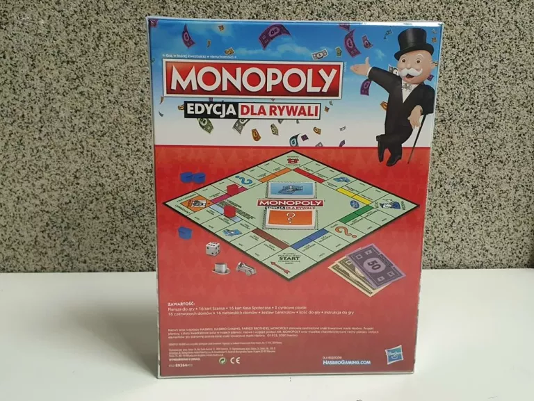 GRA MONOPOLY EDYCJA DLA RYWALI