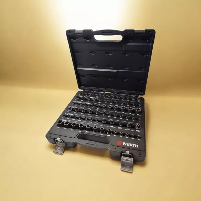 WURTH ZESTAW NASADEK TX 1/4+3/8+1/2CALA 77 ELEM. - KOMPLET