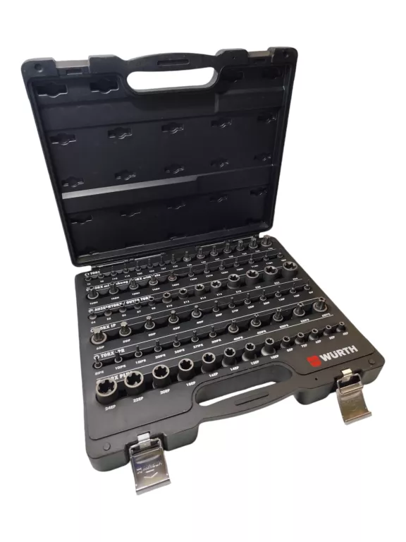 WURTH ZESTAW NASADEK TX 1/4+3/8+1/2CALA 77 ELEM. - KOMPLET