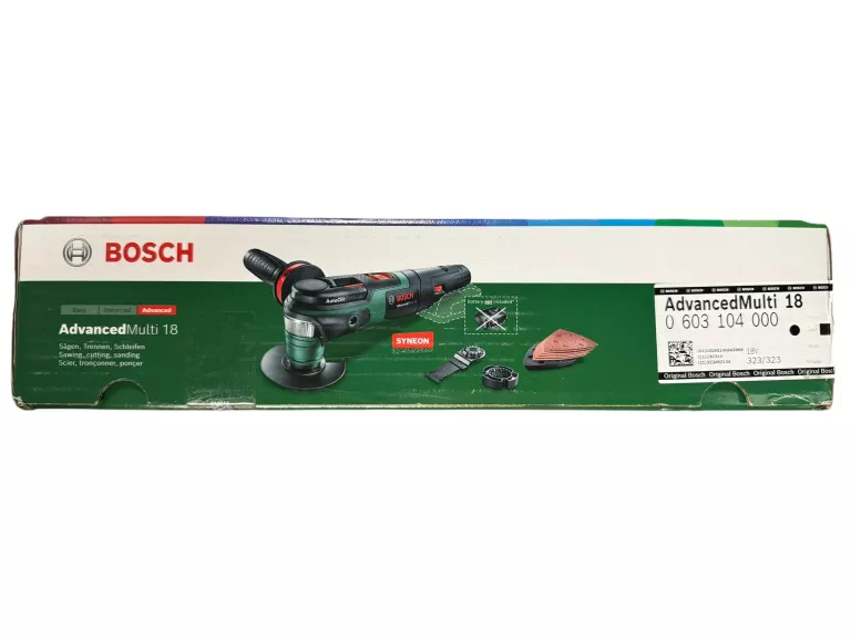 NARZĘDZIE WIELOFUNKCYJNE BOSCH ADVANCEDMULTI 18 0603104000 N0WE!