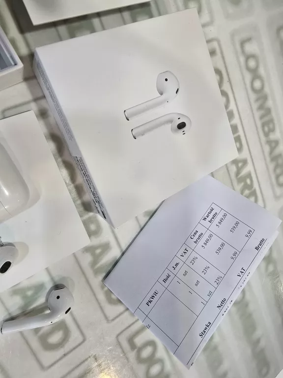 SŁUCHAWKI APPLE AIRPODS 2 MV7N2ZM/A