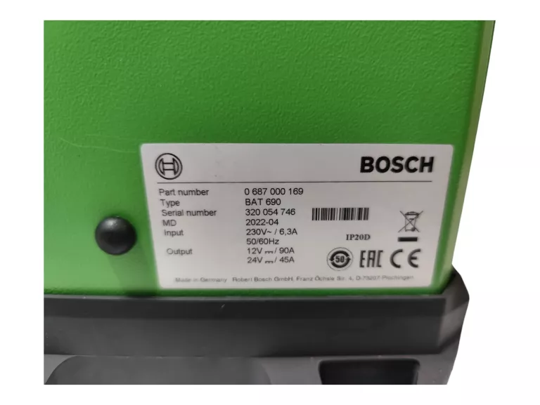 PROSTOWNIK BAT 690 12/24V 90A BOSCH