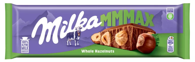 CZEKOLADA MILKA WHOLENUTS 270G