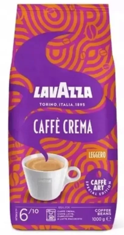 LAVAZZA CAFFE CREMA | 1000G | INTENSYWNOŚĆ: 6/10 ORYGINALNA