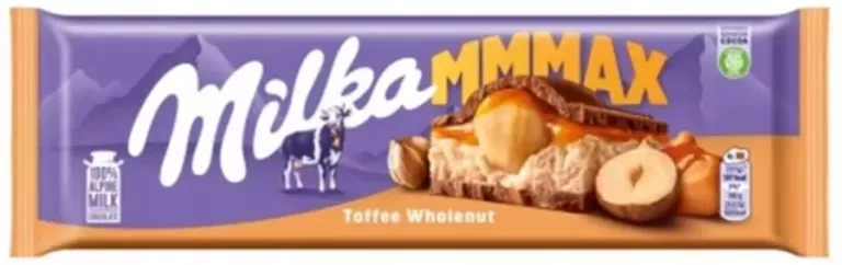 CZEKOLADA MILKA TOFFEE WHOLENUTS 300G