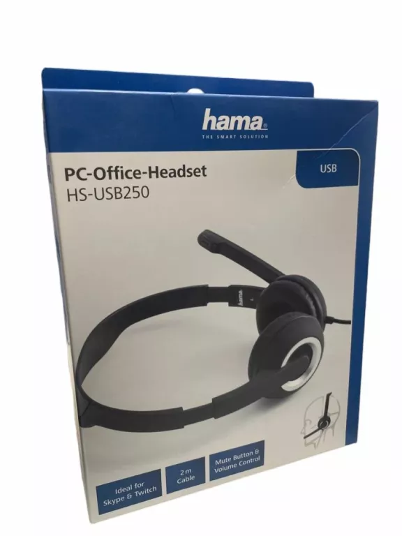 SŁUCHAWKI NAUSZNE HAMA HS-USB250