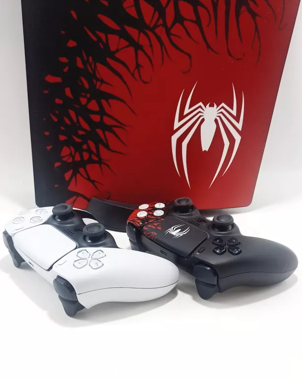 KONSOLA SONY PLAYSTATION 5 MARVEL’S CFI-1216A + 2 PADY + 4 GRY