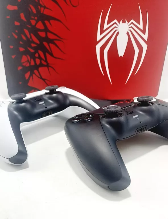 KONSOLA SONY PLAYSTATION 5 MARVEL’S CFI-1216A + 2 PADY + 4 GRY