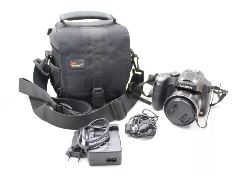 PANASONIC LUMIX DMC-FZ72 CZARNY + ETUI
