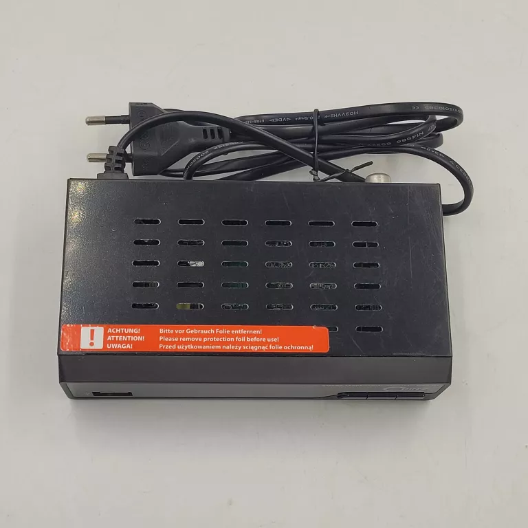 DEKODER DVBT2 DIN TV SMT-01 KOMPLET! POLECAM!