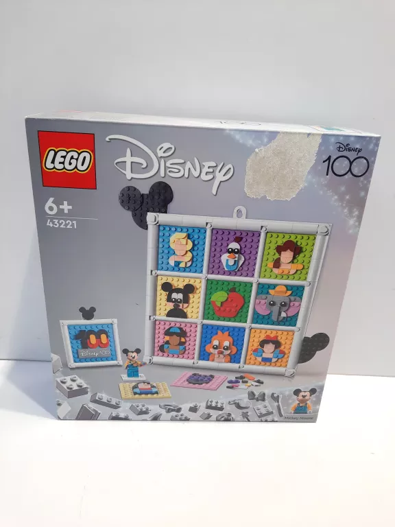 LEGO DISNEY 43221 100 LAT KULTOWYCH ANIMACJI DISNEYA