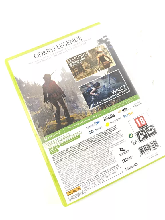 GRA XBOX 360 RISE OF THE TOMB RIDER