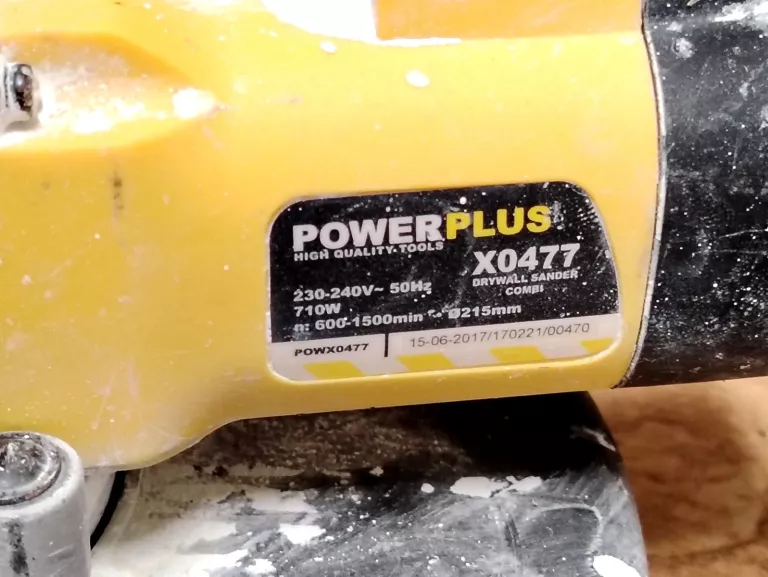 ŻYRAFA DOCIERARKA SZLIFIERKA DO GIPSU TELESKOPOWA POWERPLUS POWX0477