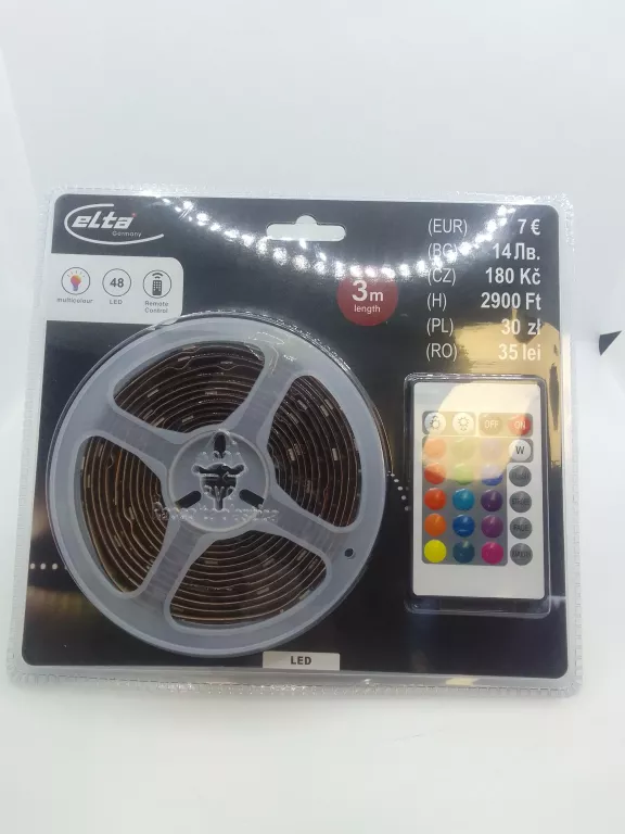 TAŚMA LED 3M ZASILANIE USB
