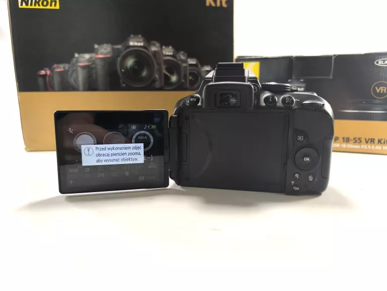 APARAT NIKON D5300 + OBIEKTYW NIKOR + AKCESORIA