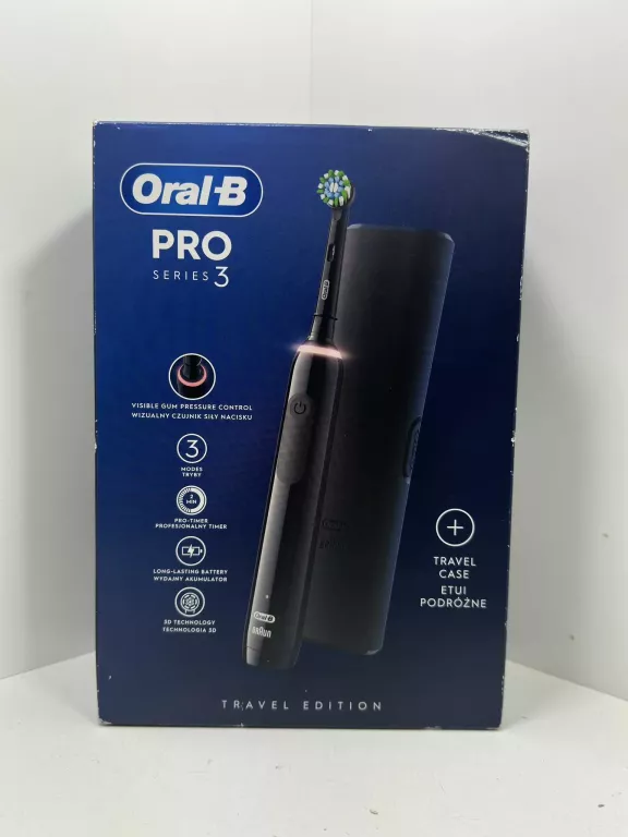 ORAL-B PRO 3 TRAVEL EDITION
