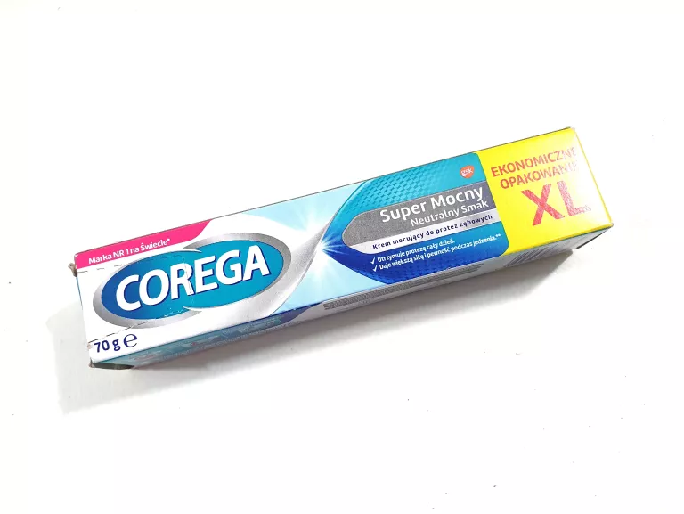 KLEJ DO PROTEZ COREGA SUPER MOCNY NEUTRALNY SMAK