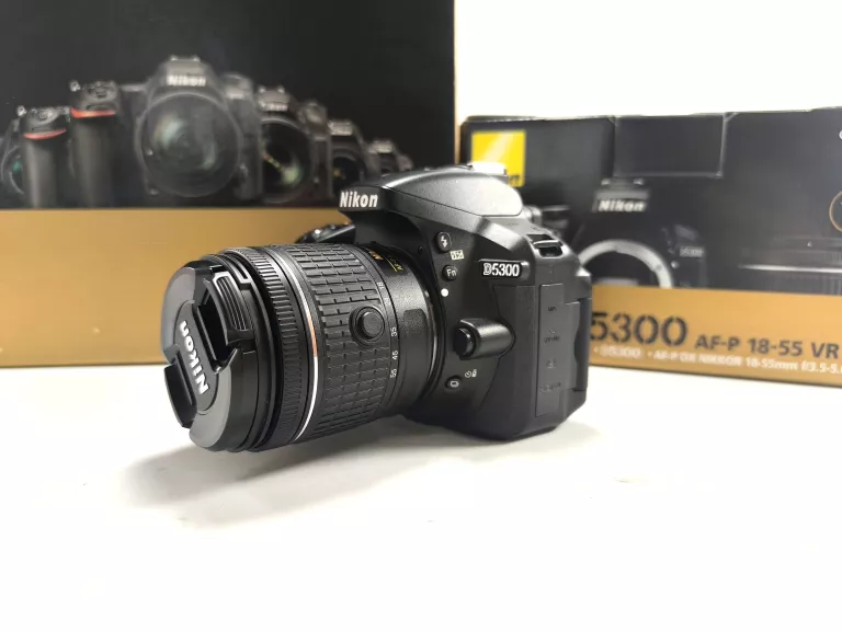 APARAT NIKON D5300 + OBIEKTYW NIKOR + AKCESORIA