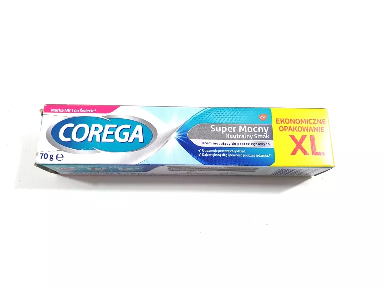 KLEJ DO PROTEZ COREGA SUPER MOCNY NEUTRALNY SMAK