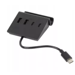 NIESAMOWITY HUB ROZGAŁĘŹNIK ROZDZIELACZ USB-C 2 X USB-A + 2 X USB-C PORT