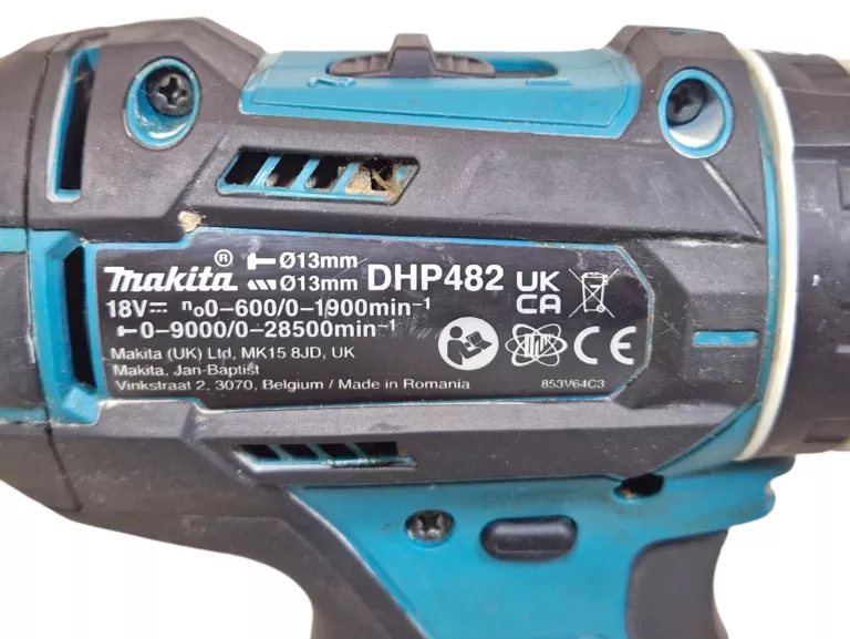 WKRĘTARKA UDAROWA MAKITA DHP482 18V 1,5AH 62NM