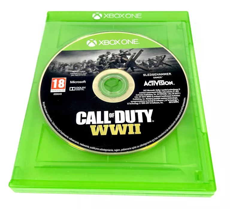 GRA XBOB ONE CALL OF DUTY WWII