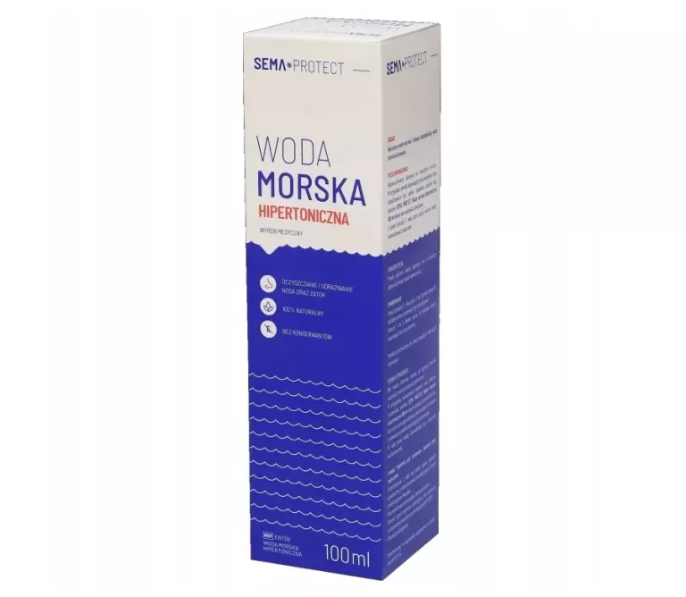 SEMA PROTECT WODA MORSKA 100 ML HIPERTONICZNA