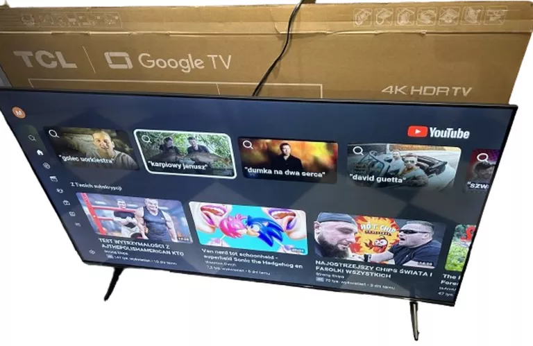 TELEWIZOR TCL 50P631 UHD, ANDROIDTV