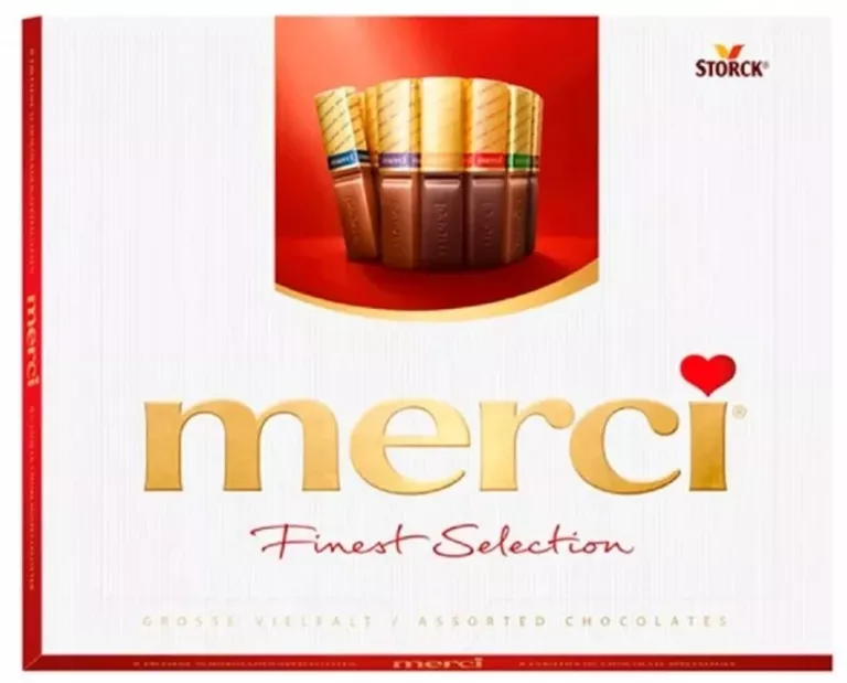 CZEKOLADKI MERCI FINEST SELECTION 250G