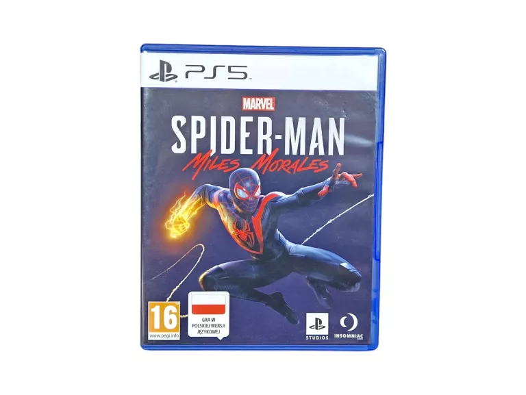 GRA NA PS5 SPIDER-MAN MILES MORALES MARVEL