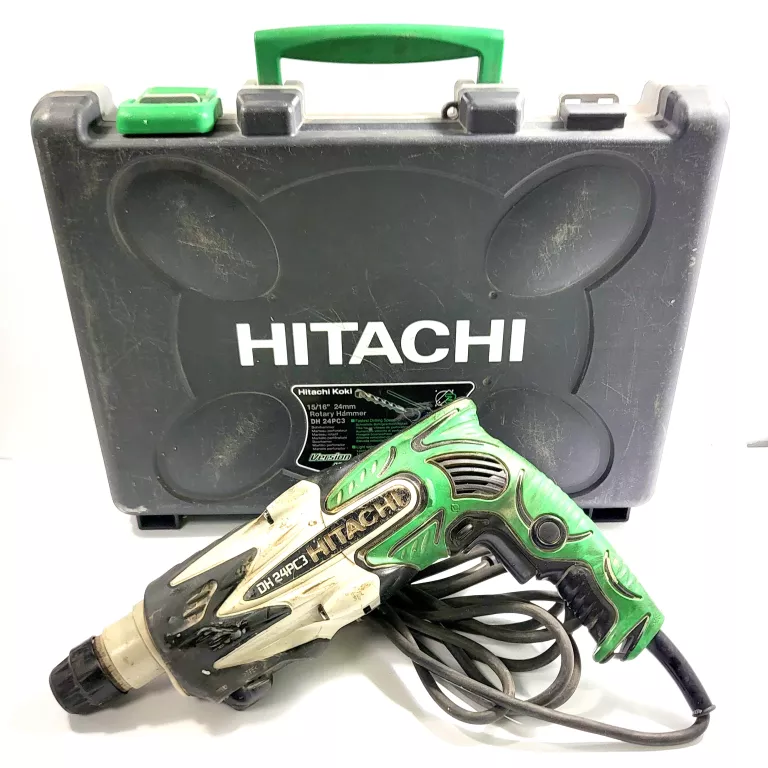 MŁOTOWIERTARKA HITACHI DH24PC3 SDS-PLUS 800W  WALIZKA