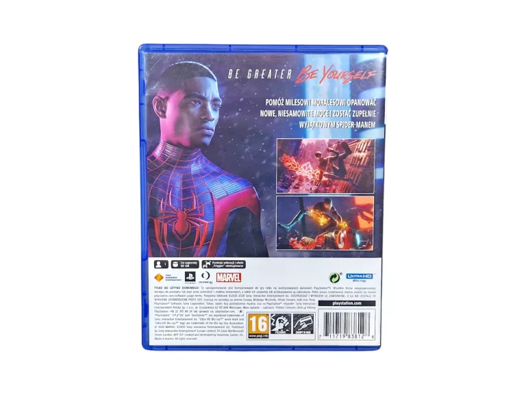 GRA NA PS5 SPIDER-MAN MILES MORALES MARVEL