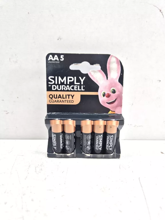 BATERIE ALKALICZNE DURACELL AA 5SZT