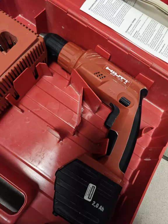 WKRĘTARKA HILTI SF 120-A WALIZKA, ŁADOWARKA