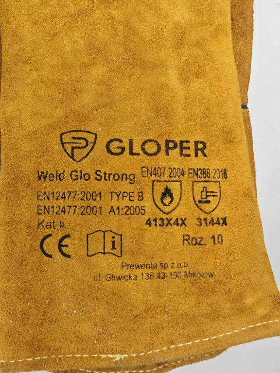 RĘKAWICE PRZEMYSŁOWE GLOPER 2 SZT.