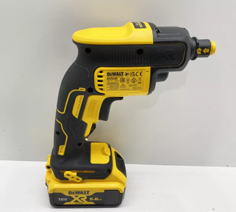 WKRĘTARKA DO PŁYT DEWALT DCF620P2K ZESTAW/ SUPER STAN!